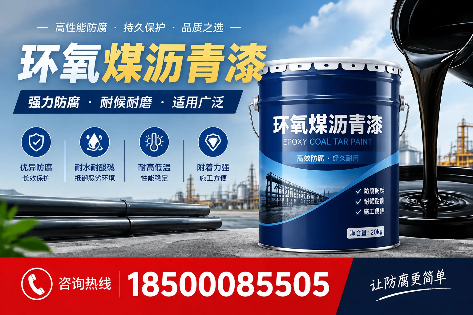 环氧煤沥青漆在不同气候条件下的表现分析，甘孜适用性
